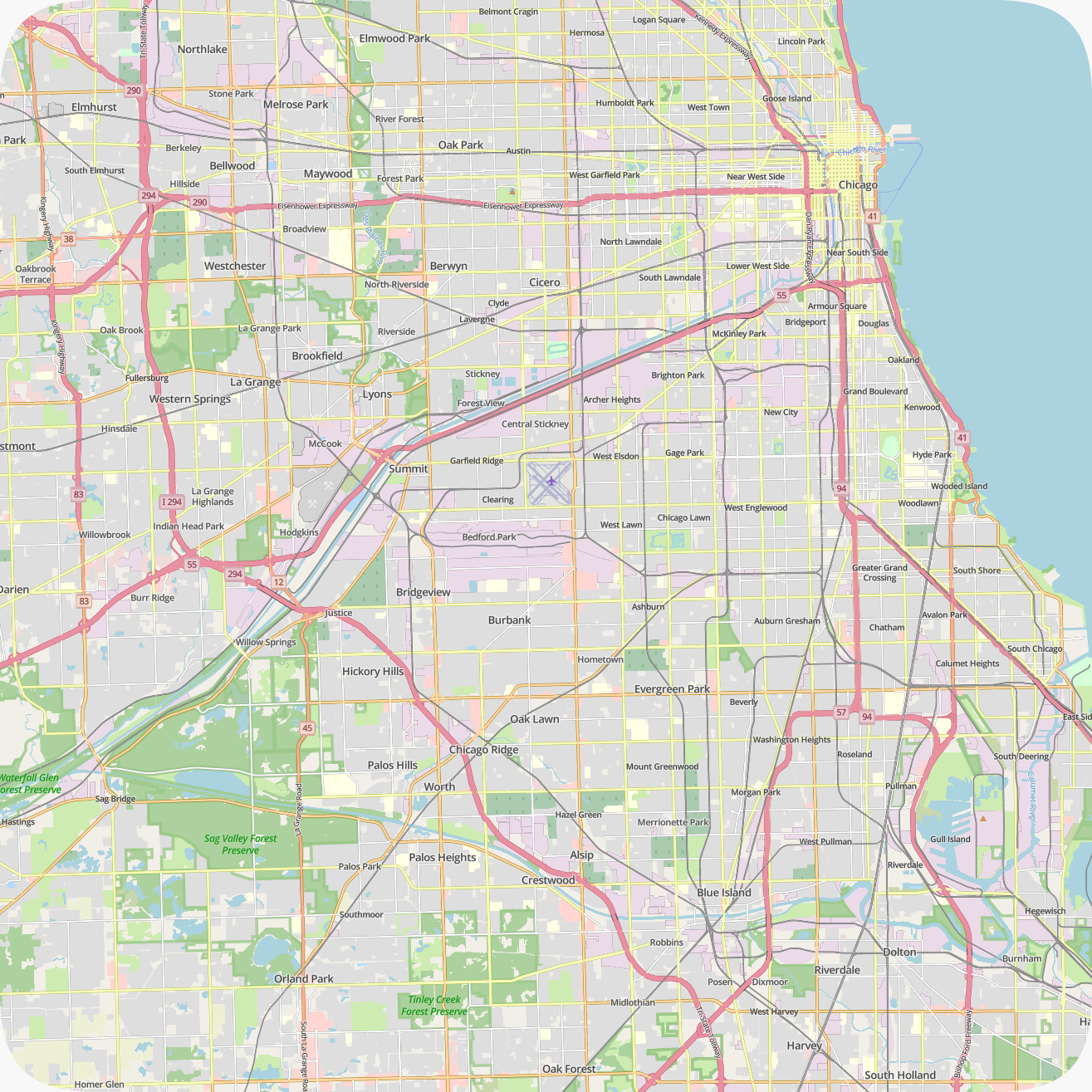 Chicago Service Area